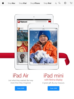 Apple Store app for iPad