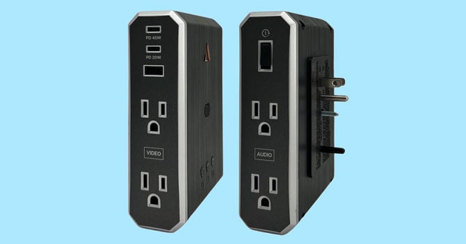 Austere VII Series 4-Outlet Surge Protector
