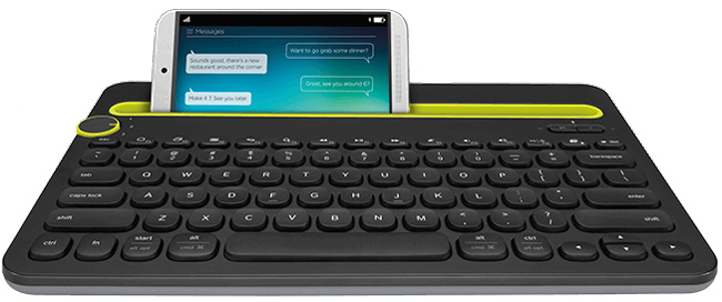 Teclado Bluetooth para varios dispositivos Logitech K480