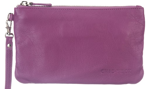 ChicTech Leather Wristlet