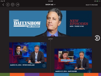 Comedy Central app for iPad