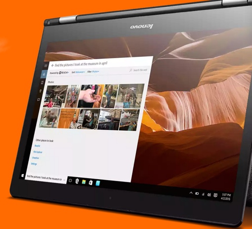 Cortana Lenovo REACHit search