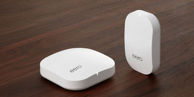 eero access point and eero Beacon