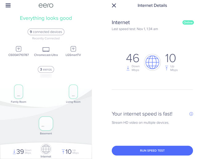 Eero 2 performance