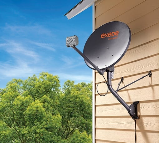 Exede Satellite Dish