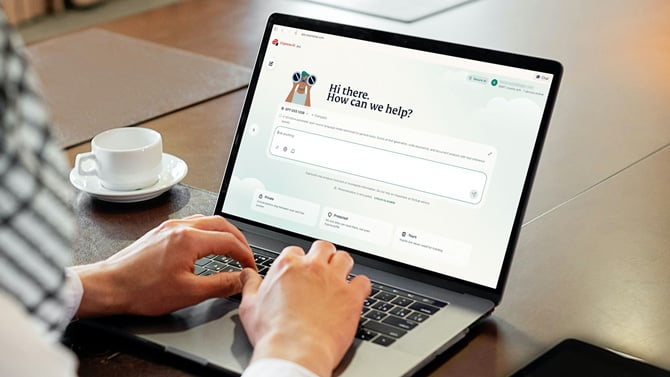 ExpressVPN ExpressAI chat screen