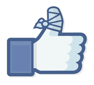 Facebook Dislike Thumb