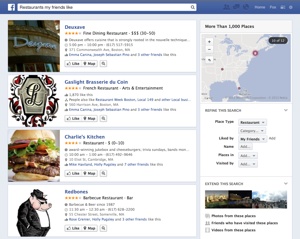 Facebook Graph Search