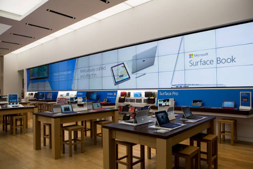 Microsoft Store in New York (inside)