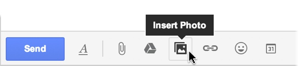 Gmail Insert Photo prompt