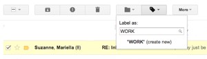 Gmail label