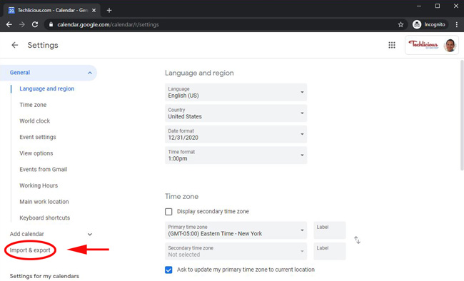 How To Add An ICal Event ics File To Your Google Calendar Techlicious