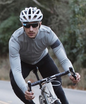 Google Glass bike rider