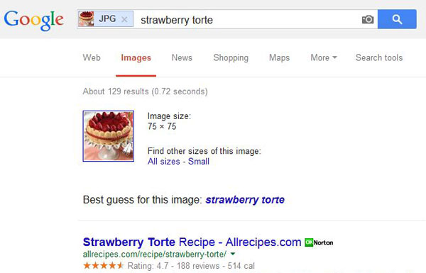 Google image search