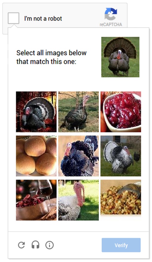 Google's No CAPTCHA reCAPTCHA