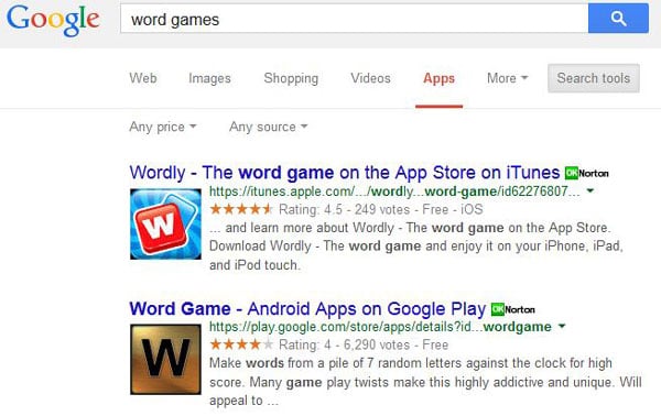 Google Search - Apps