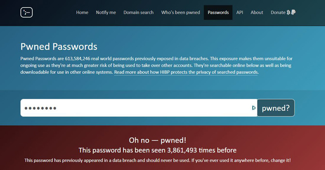 Pwned Password