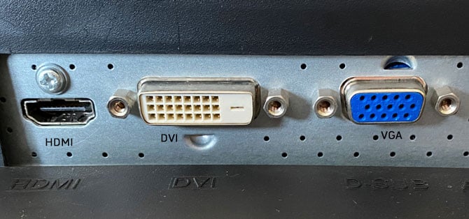 VGA y DVI