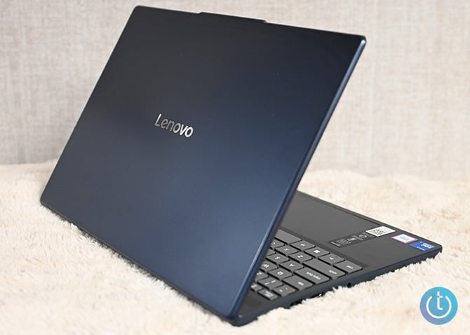 Lenovo IdeaPad Slim 3 is shown from the side