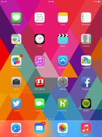 iOS 7 on an iPad