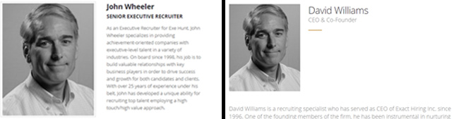 John Wheeler Exe Hunt David Williams Exact Hiring