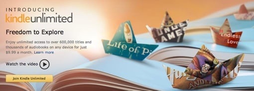 Kindle Unlimited leaked banner