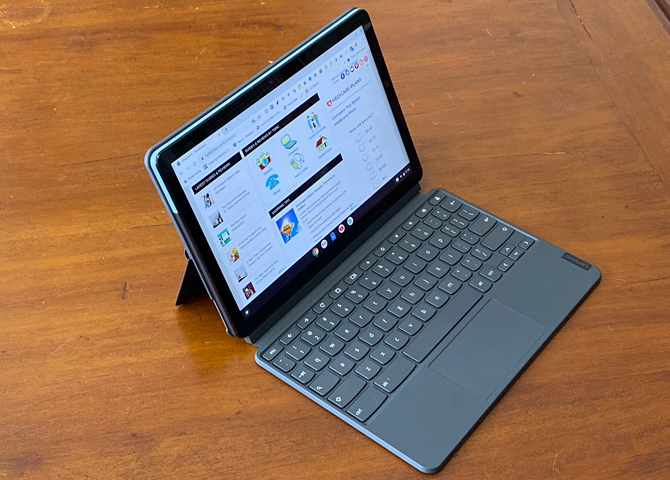 A versatile Chromebook: Lenovo Chromebook Duet