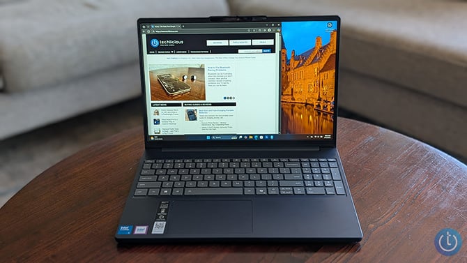 Lenovo IdeaPad Slim 3i shown from the front