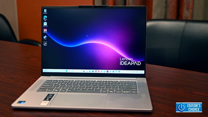 The Lenovo IdeaPad Slim 5x is recognized with the Techlicious Editor's Choice award.