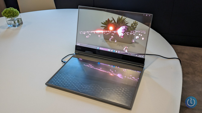 Lenovo ThinkBook Transparent Display Laptop