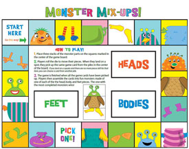 Monster Mix-Ups boardgame