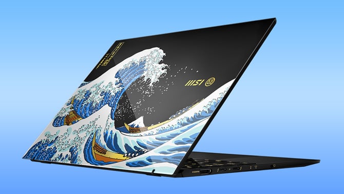 MSI Prestige 13 AI+ Ukiyo-e Edition