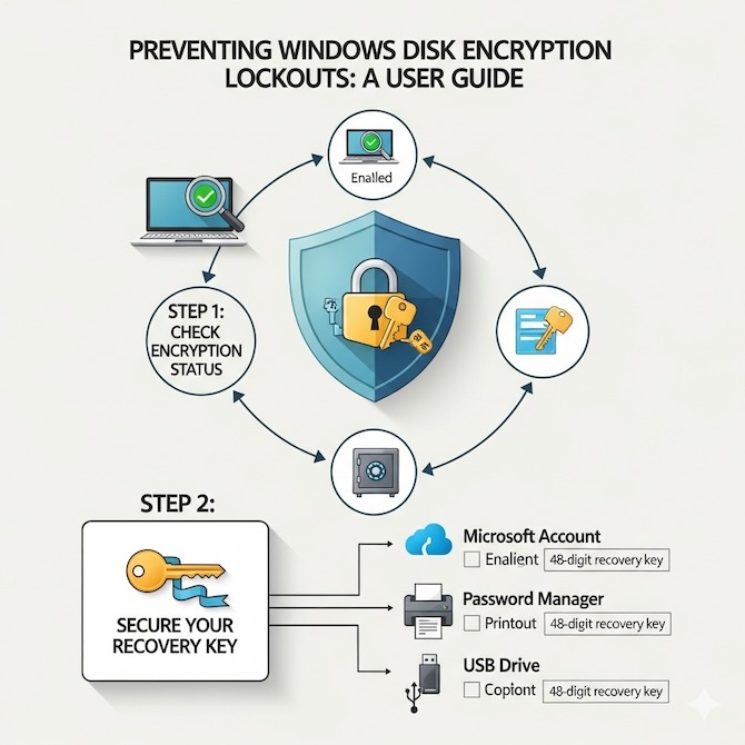 image of a flawed infographic nano banana pro generated for a computer how to article