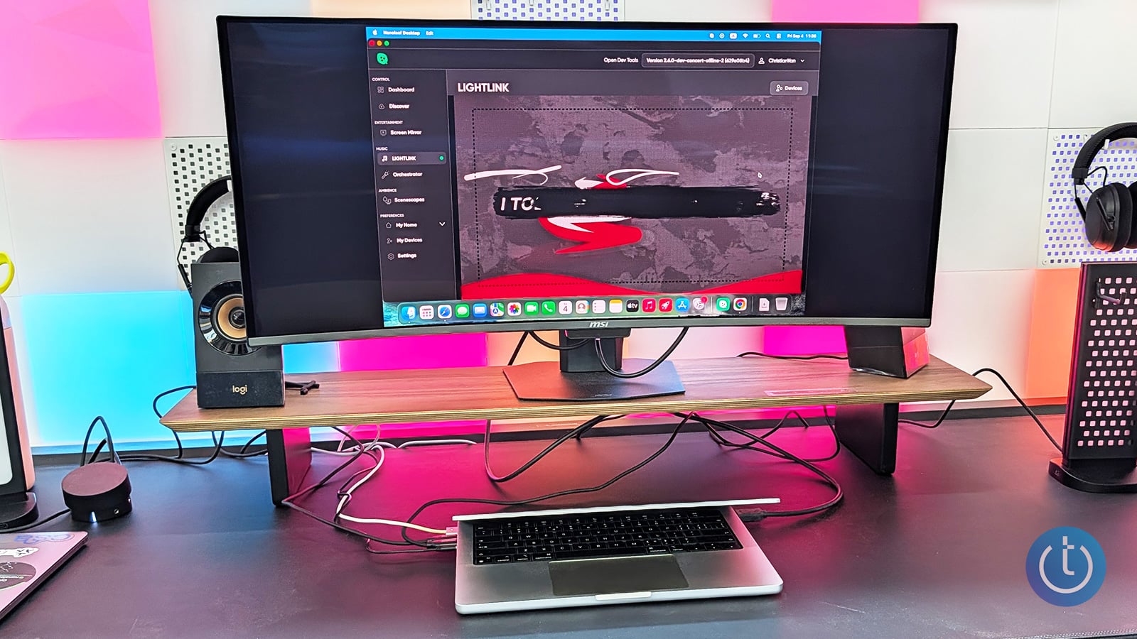 Nanoleaf Smart LED Monitor Stand