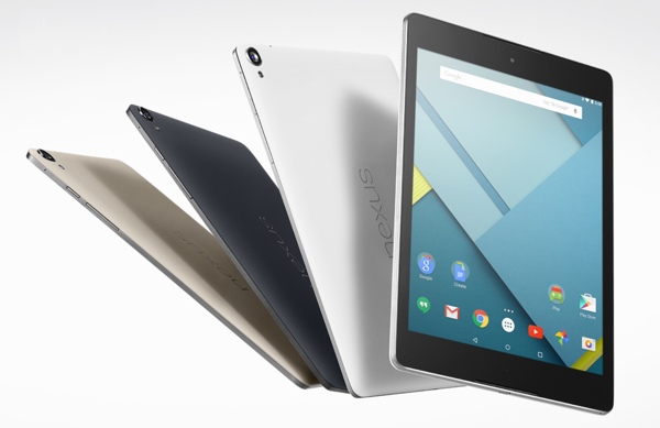 Nexus 9 tablets