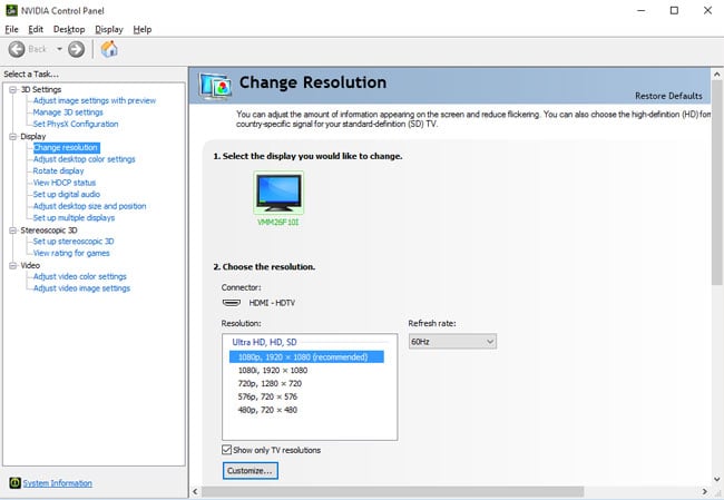 How To Fix Nvidia Resolution Problems In Windows 10 Techlicious