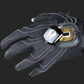 Peregrine glove back