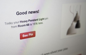 Pinterest price alert