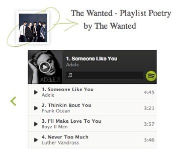 Playlist Poetry
