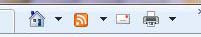 Internet Explorer active RSS indicator