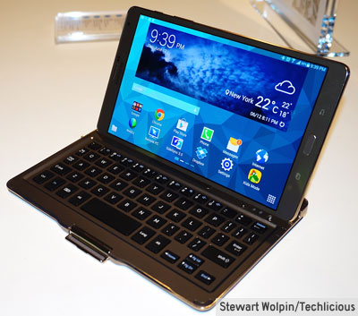 Bluetooth keyboard case for the Galaxy Tab S 8.4"