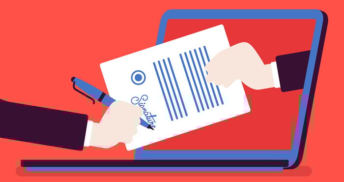 how to sign electronic documents