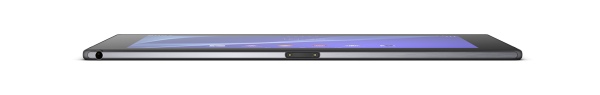 Sony Xperia Z2 tablet side view