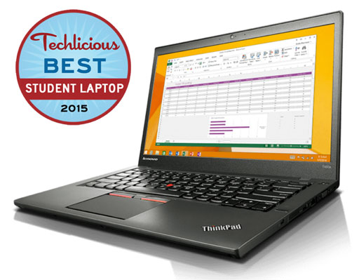 Techlicious Best Student Laptop: Lenovo T450s