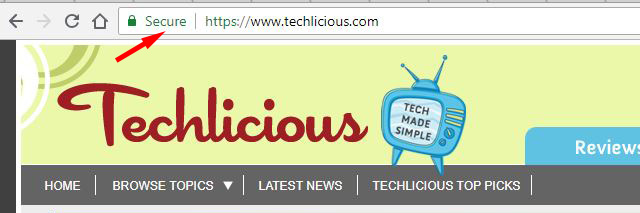 Techlicious HTTPS security