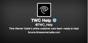 Time Warner Cable Twitter customer service