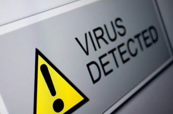 virus detection warning