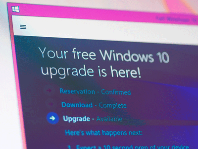 Windows 10 Operating System Update