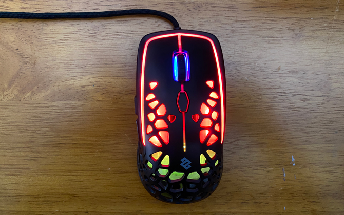 Zephyr Gaming Mouse top