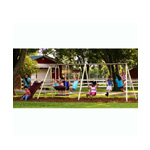 Flexible Flyer Play Park Metal Swing Set
